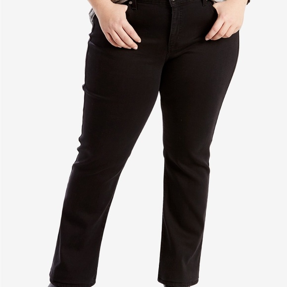 Levi's Plus Size Pants - SOLD.  LEVI’S 512 Women’s Plus Size 22 Blk Jeans